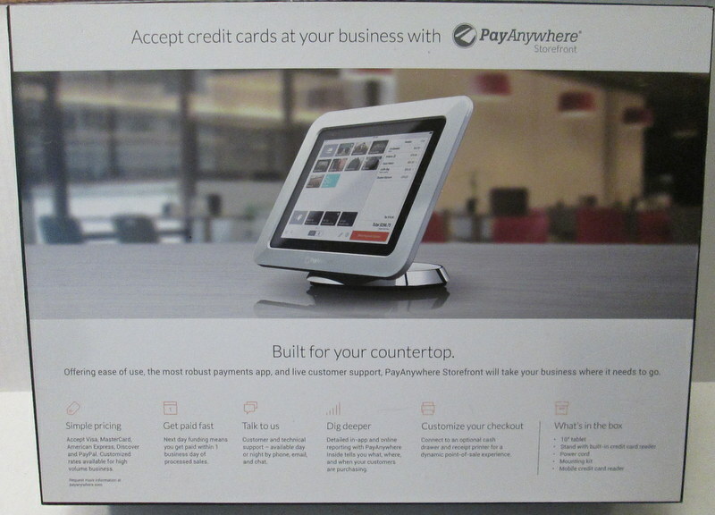PayAnywhere POS Storefront Bundle ( Cosmetic Issues and Needs New Sim Card)