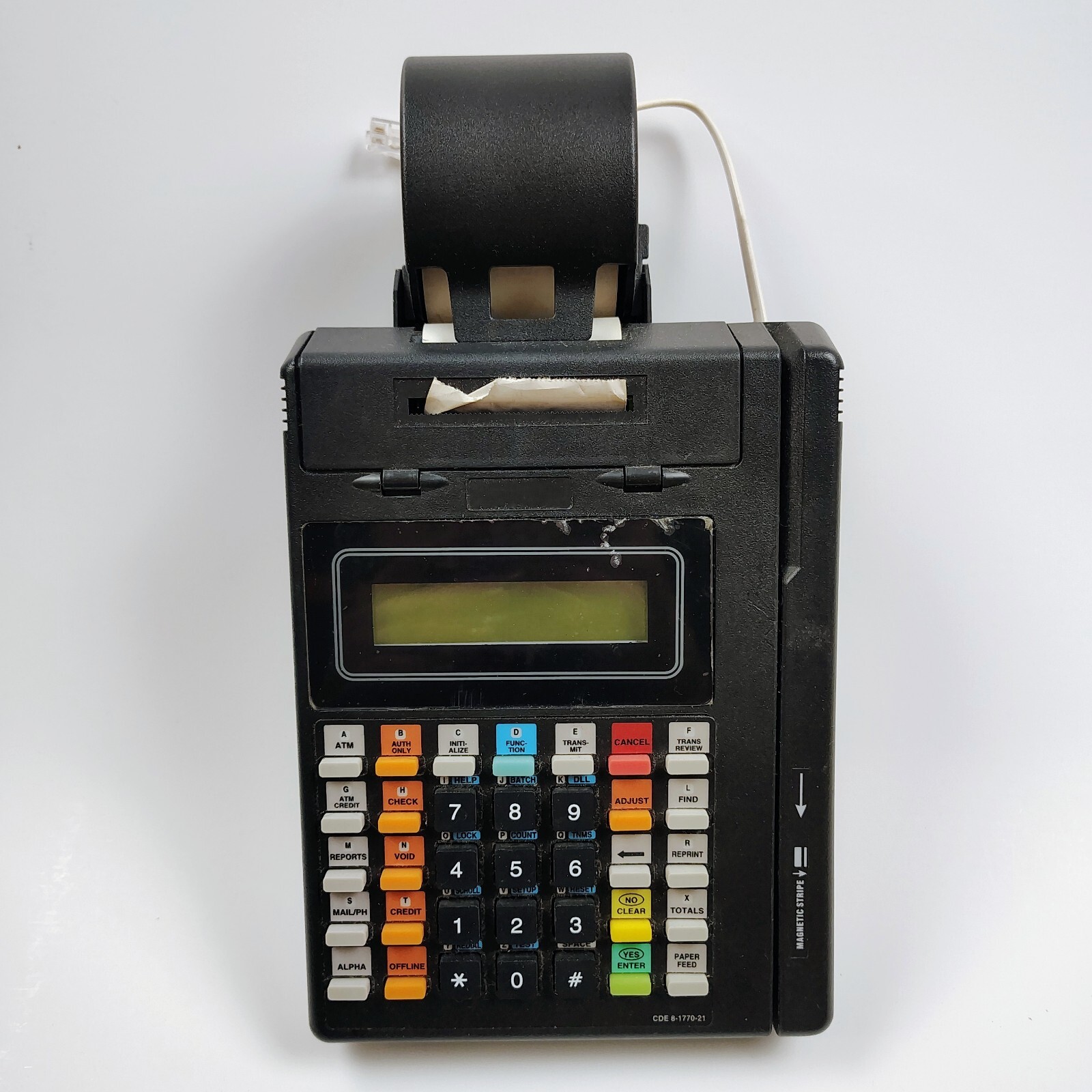 Hypercom T7P Credit Card Reader Machine With Printout POS T7 Plus No Cord