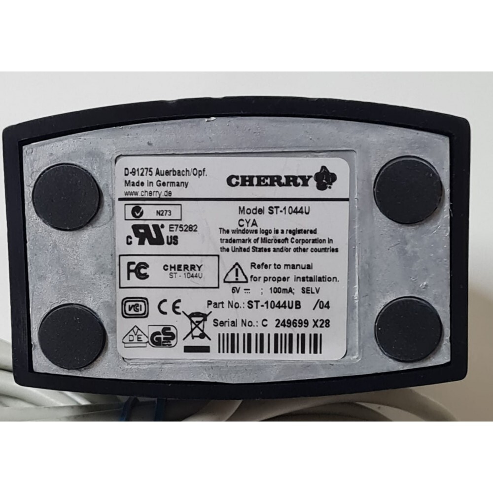 2Pcs.Cherry ST-1044UB Desktop PC/SC Smart Card Reader with USB Interface