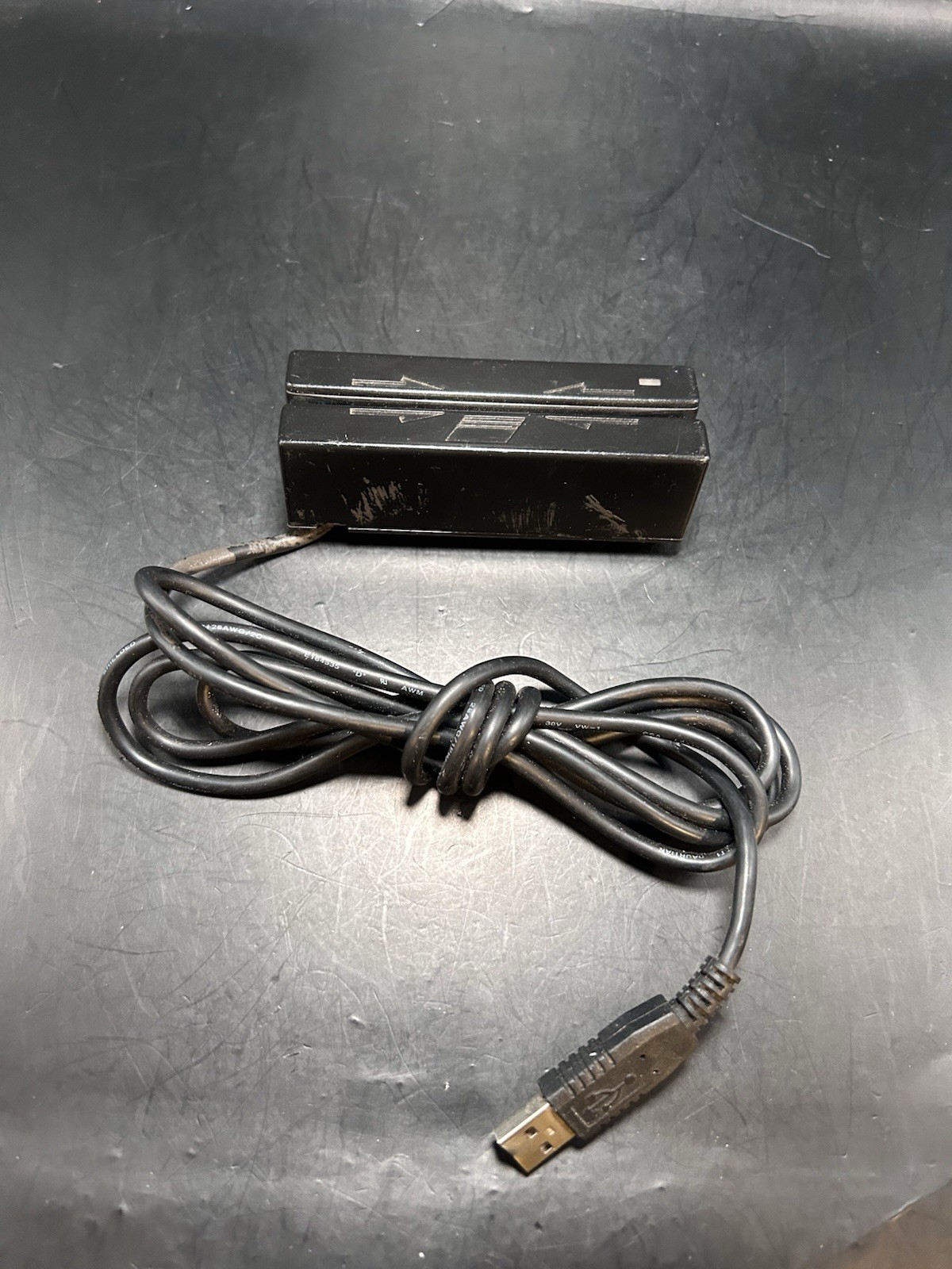 MagTek 21040110 USB Mini Magnetic Credit Card Swipe Reader | Untested