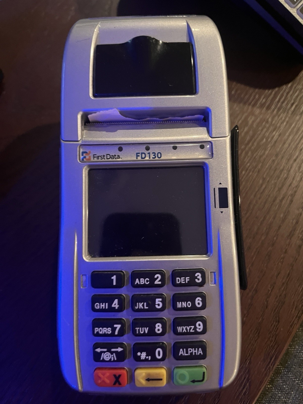 Lot of 4 Credit Card Terminals – VeriFone VX520, First Data FD130 x2, Dejavoo Z8