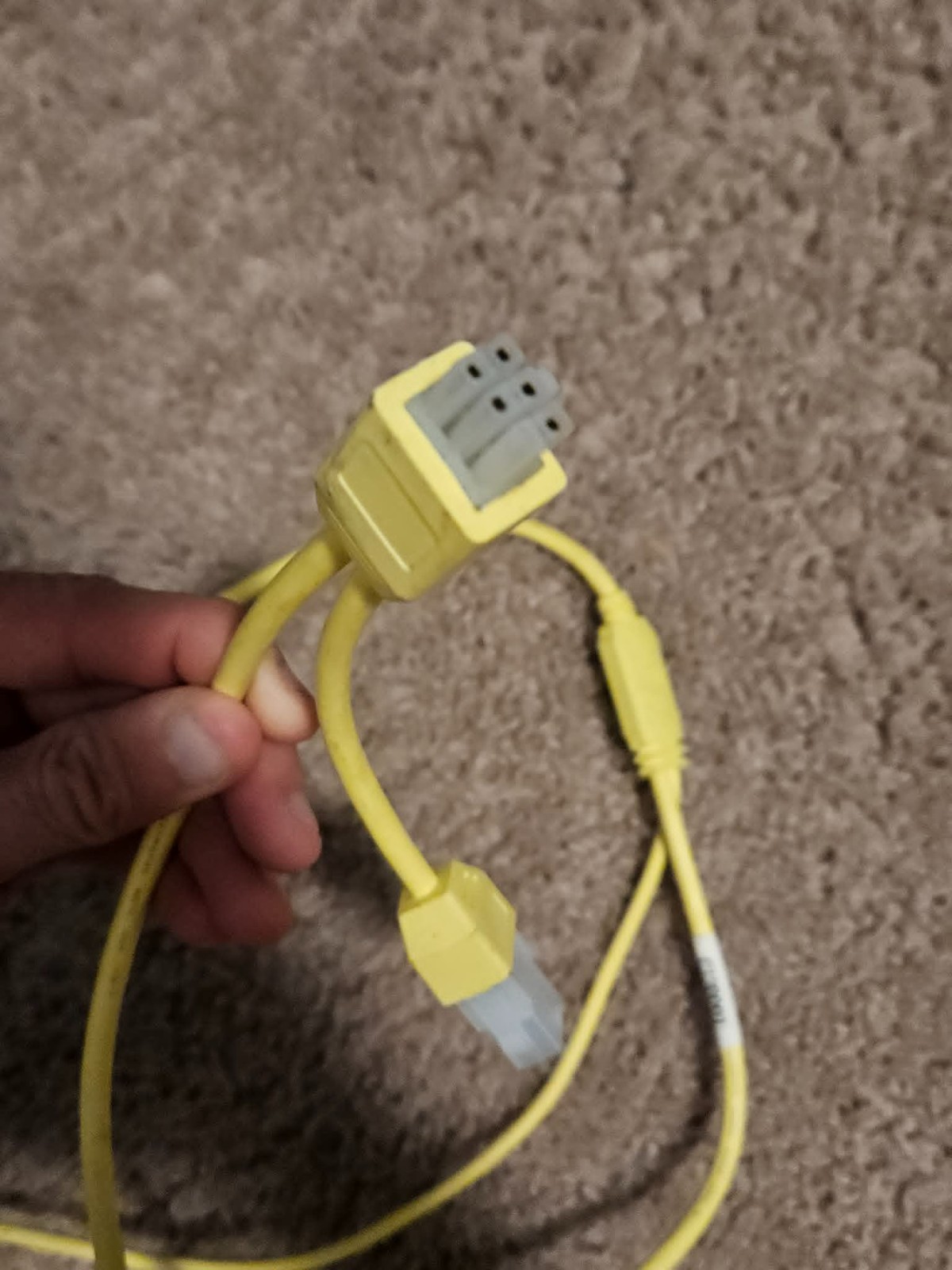 Nayax VPOS Touch Credit Card Reader Yellow MDB / DEX Cable For Vending Machine