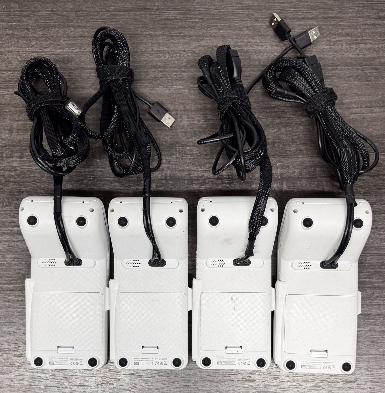 WIZARPOS Q2 Smart POS Terminal *LOT OF 4* #TL-876
