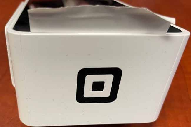 Square Terminal Credit Card Reader Model SPD2-01 – White unit only for USA