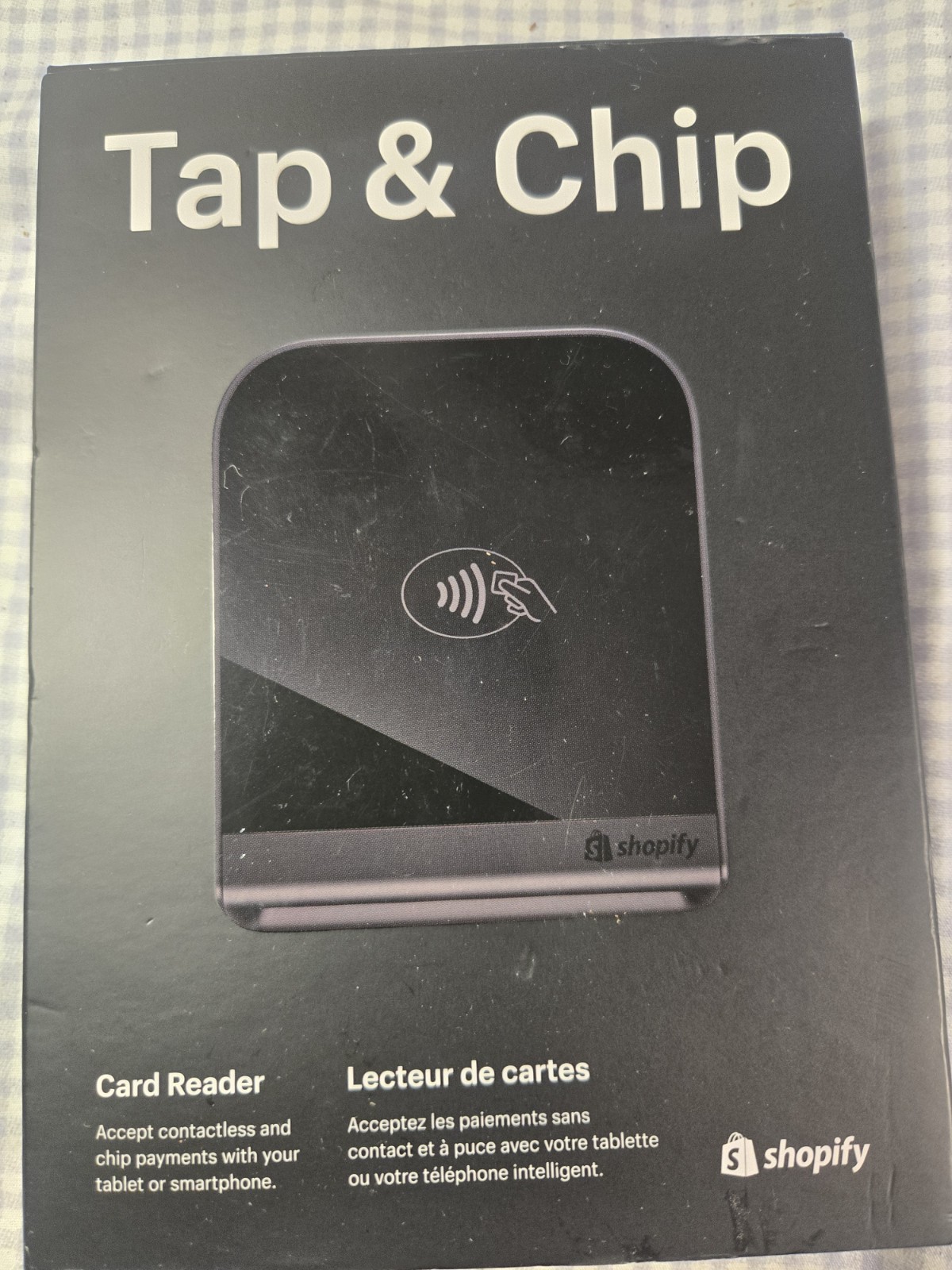 New Shopify Tap and Chip Card Reader S1801B