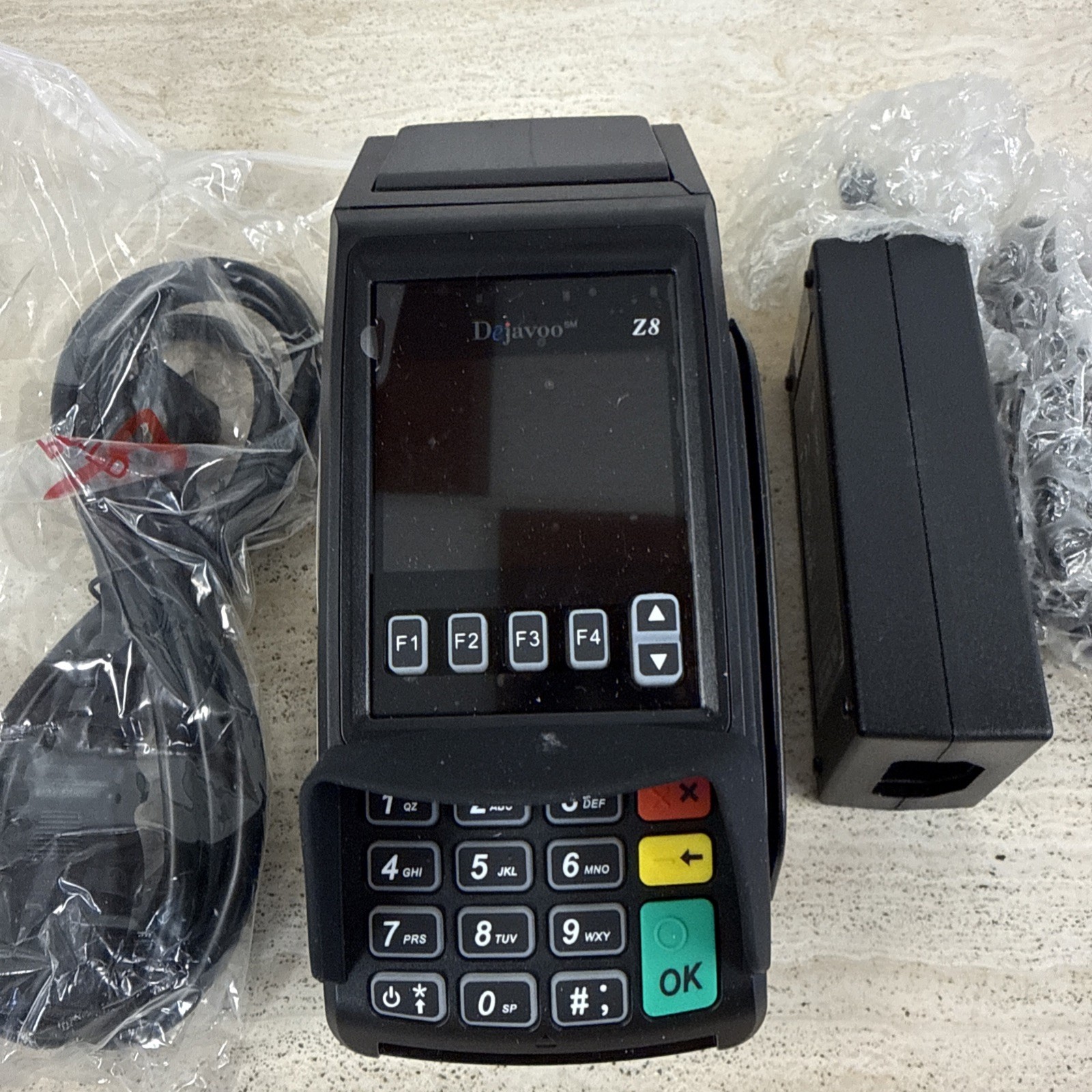 Dejavoo Z8 VEGA3000 WiFiMagnetic POS Credit Debit Card Terminal RJ11 Cables