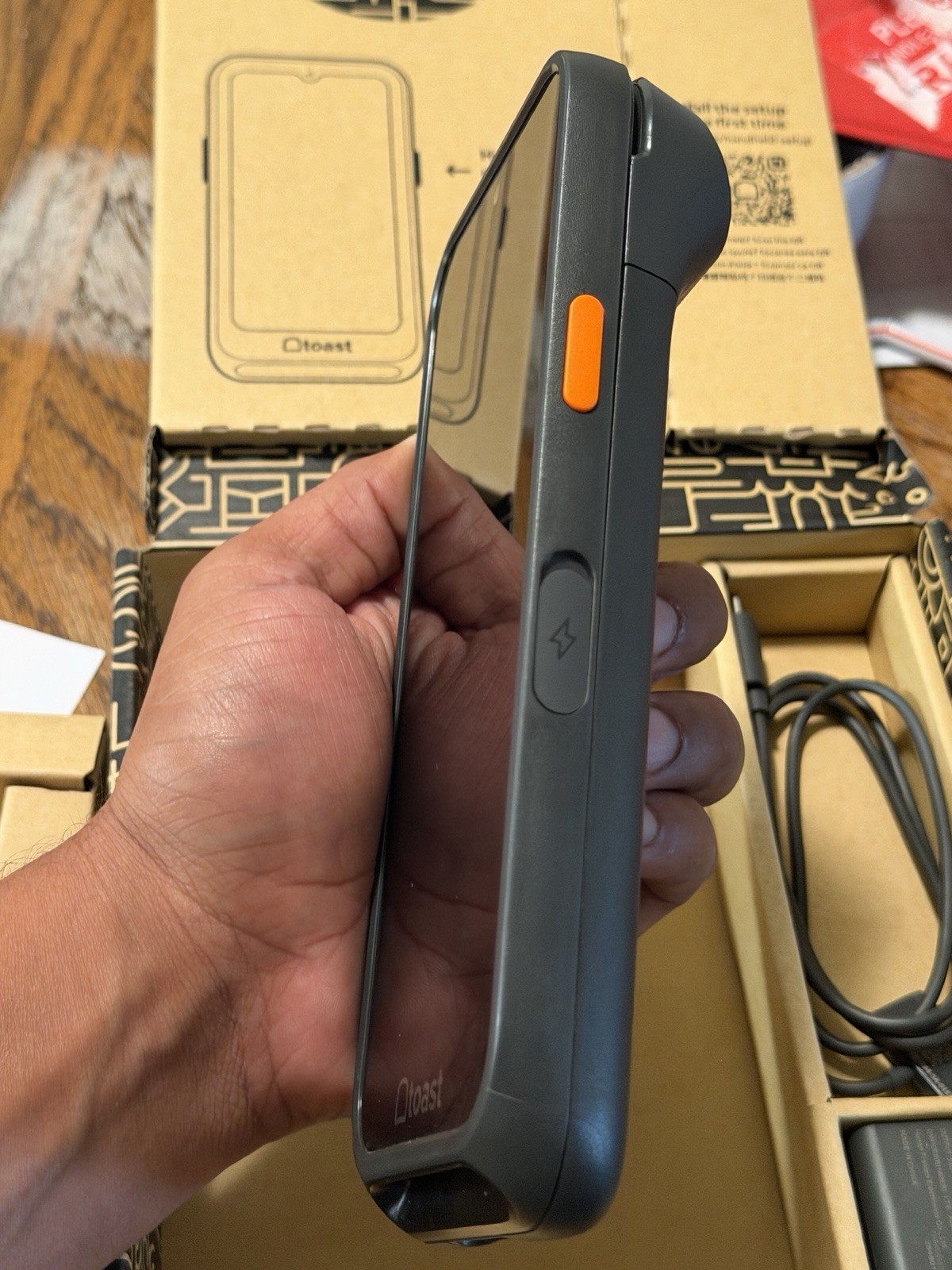 Toast Go 3 POS TG300 Handheld Mobile Computer Device W/ Charger