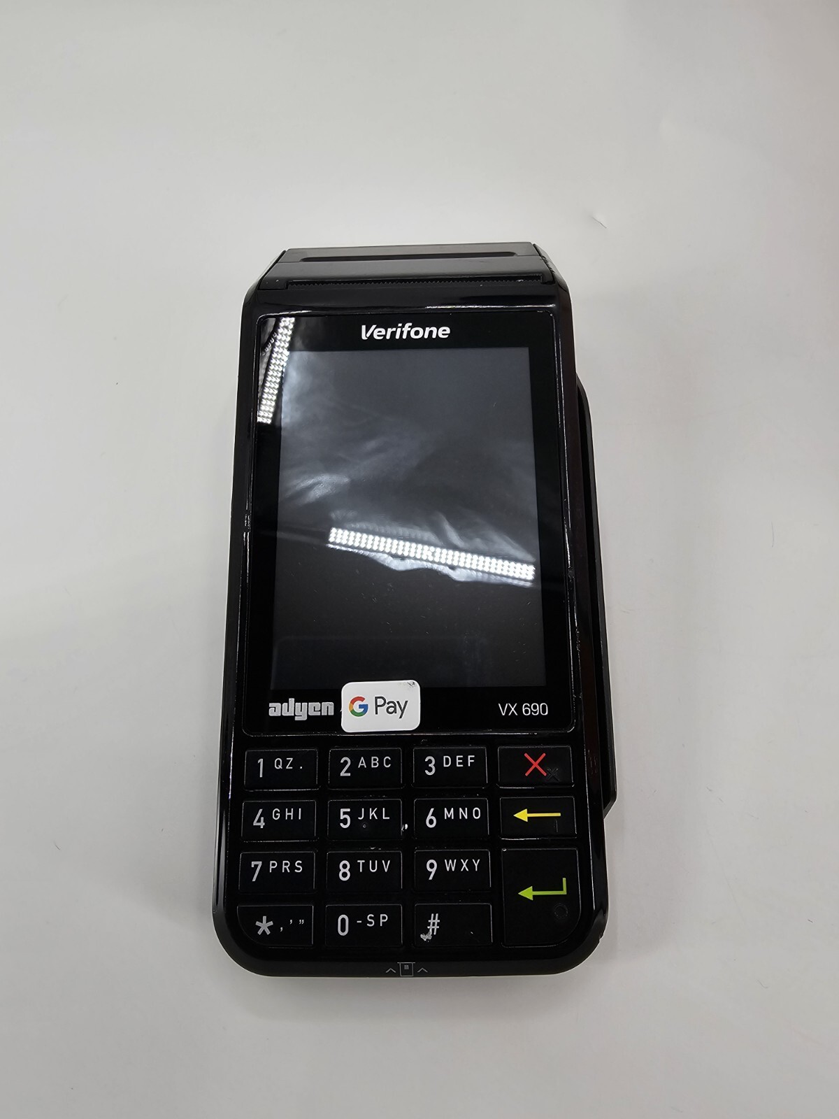 Verifone VX690 Wi-Fi Bluetooth Touchscreen Built-In GPS Credit Card Terminal