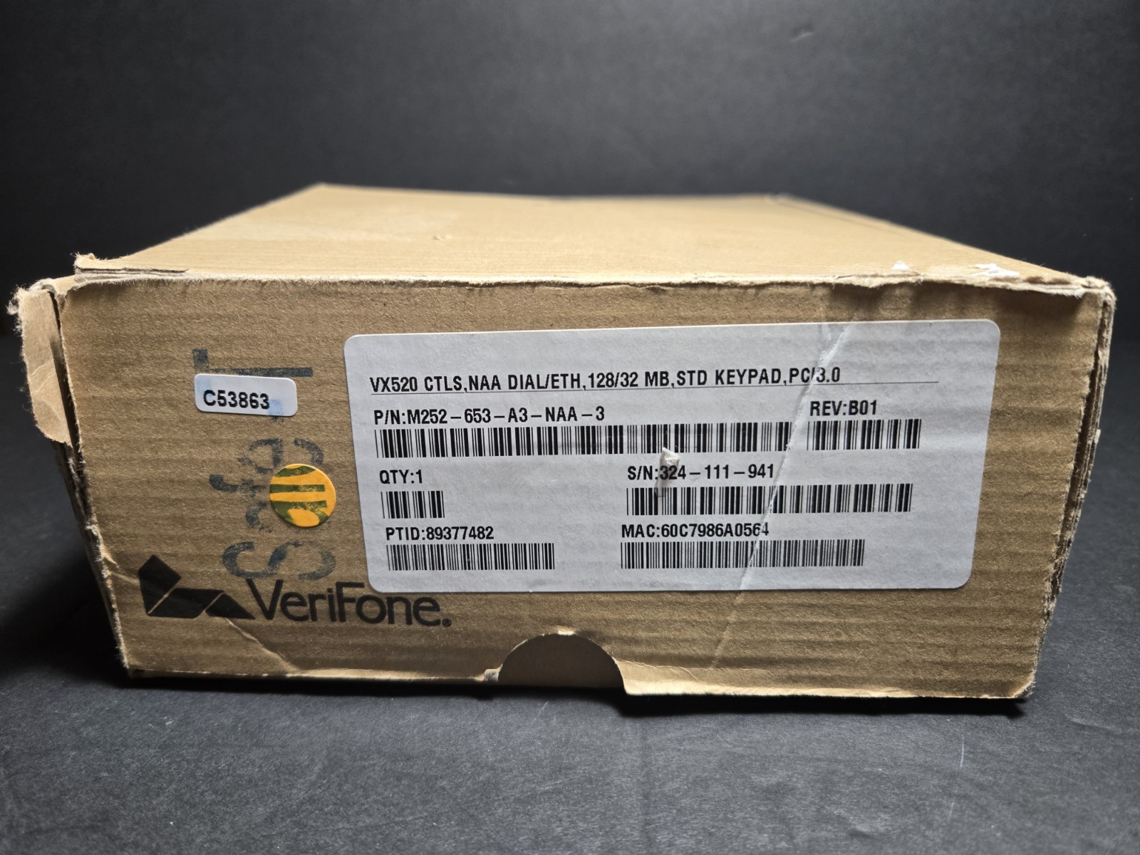 Verifone VX 520 CTLS Tested & Works!