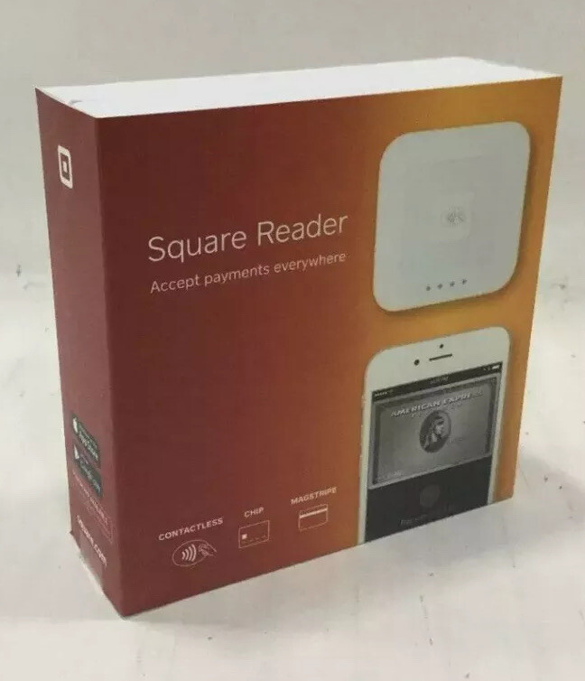 SQUARE READER CONTACTLESS CHIP MAGSTRIPE ACCEPT PAYMENTS EVERYWHERE