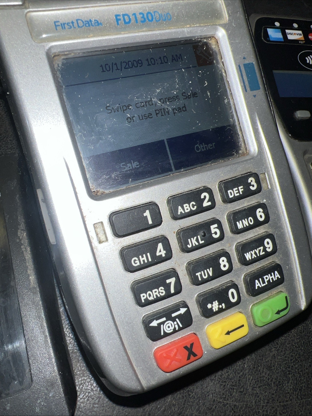 First Data FD130 Duo and FD-35 PIN Pad Credit Debit Card POS Terminal FD130Duo