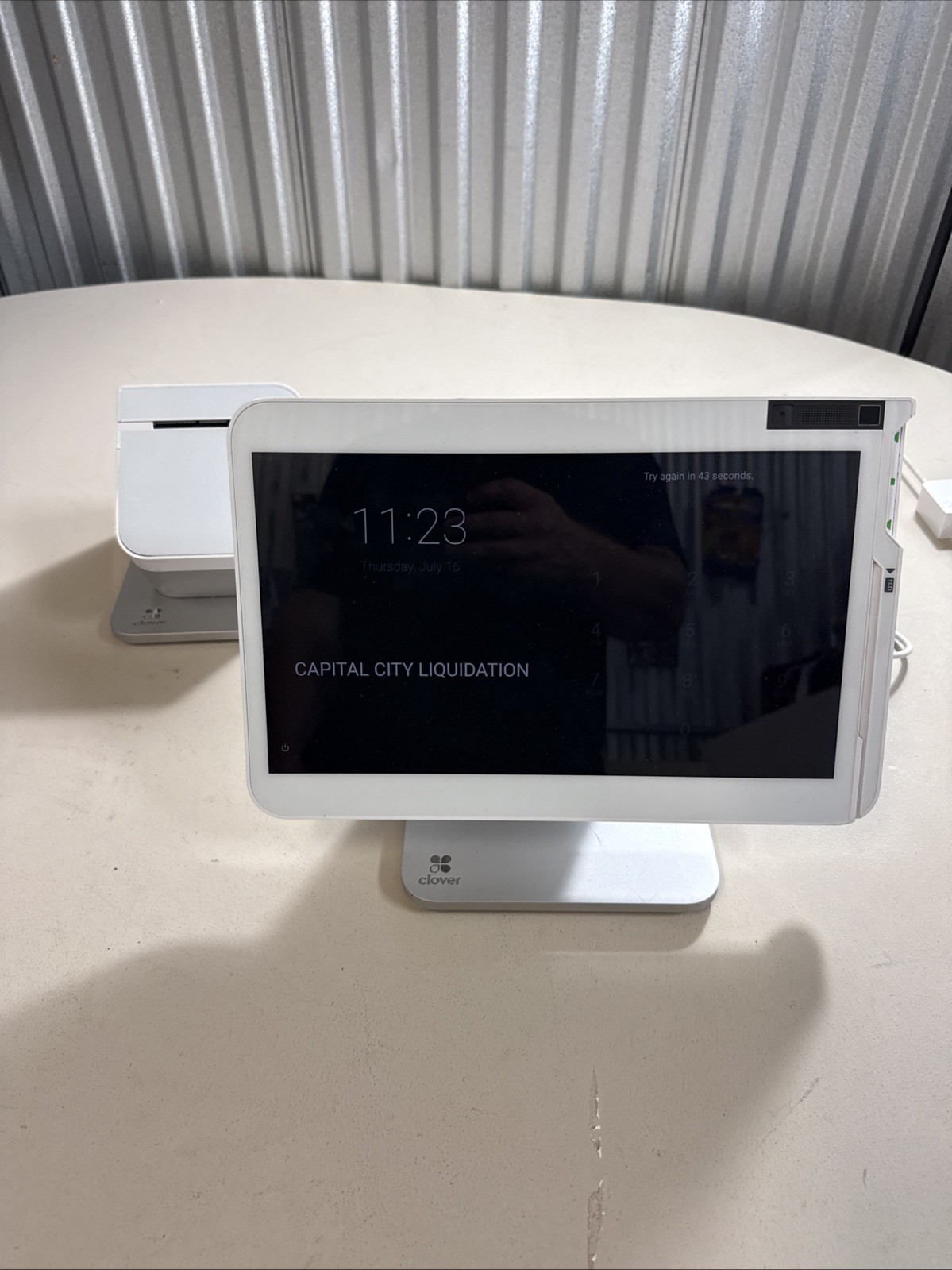 Clover Station C501 Point of Sale POS System P500 Printer HUB – Read
