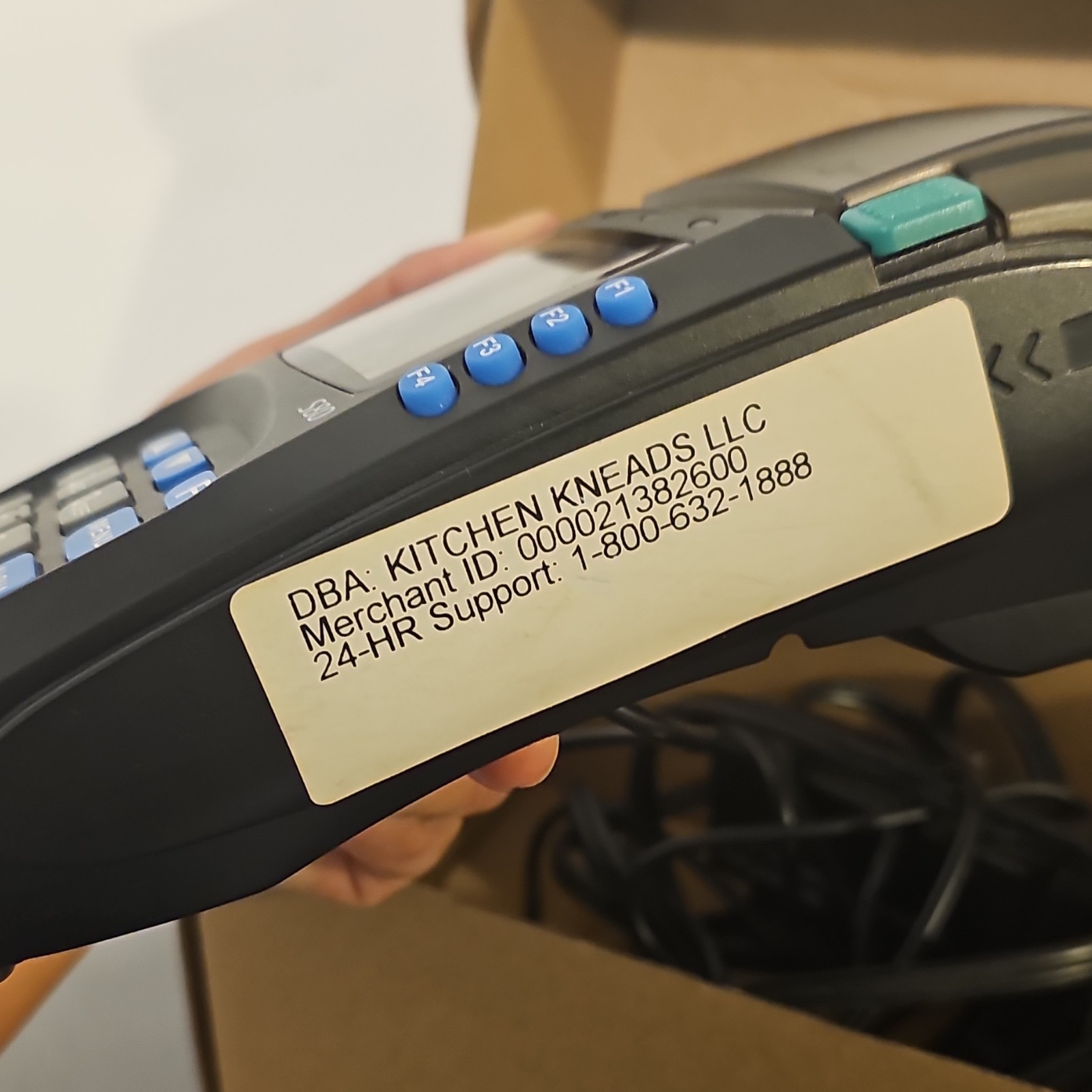 PAX S80 Wired Credit Card Terminal Countertop Payment Reader Model S80