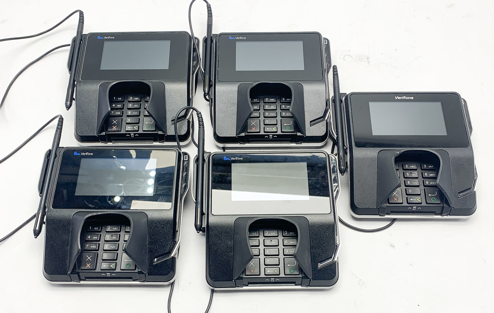 LOT OF 5 Verifone Credit Card Terminal MX900-02