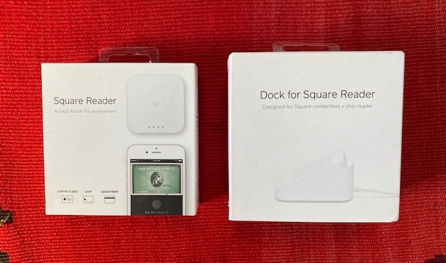 SQUARE Reader and Square Reader Dock NEW for Apple Pay and Chip Credit Cards