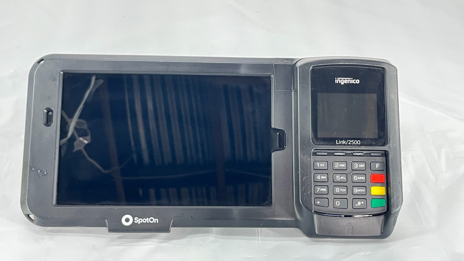 Ingenico Link 2500 Wireless Terminal + Spot on Terminal Touchscreen