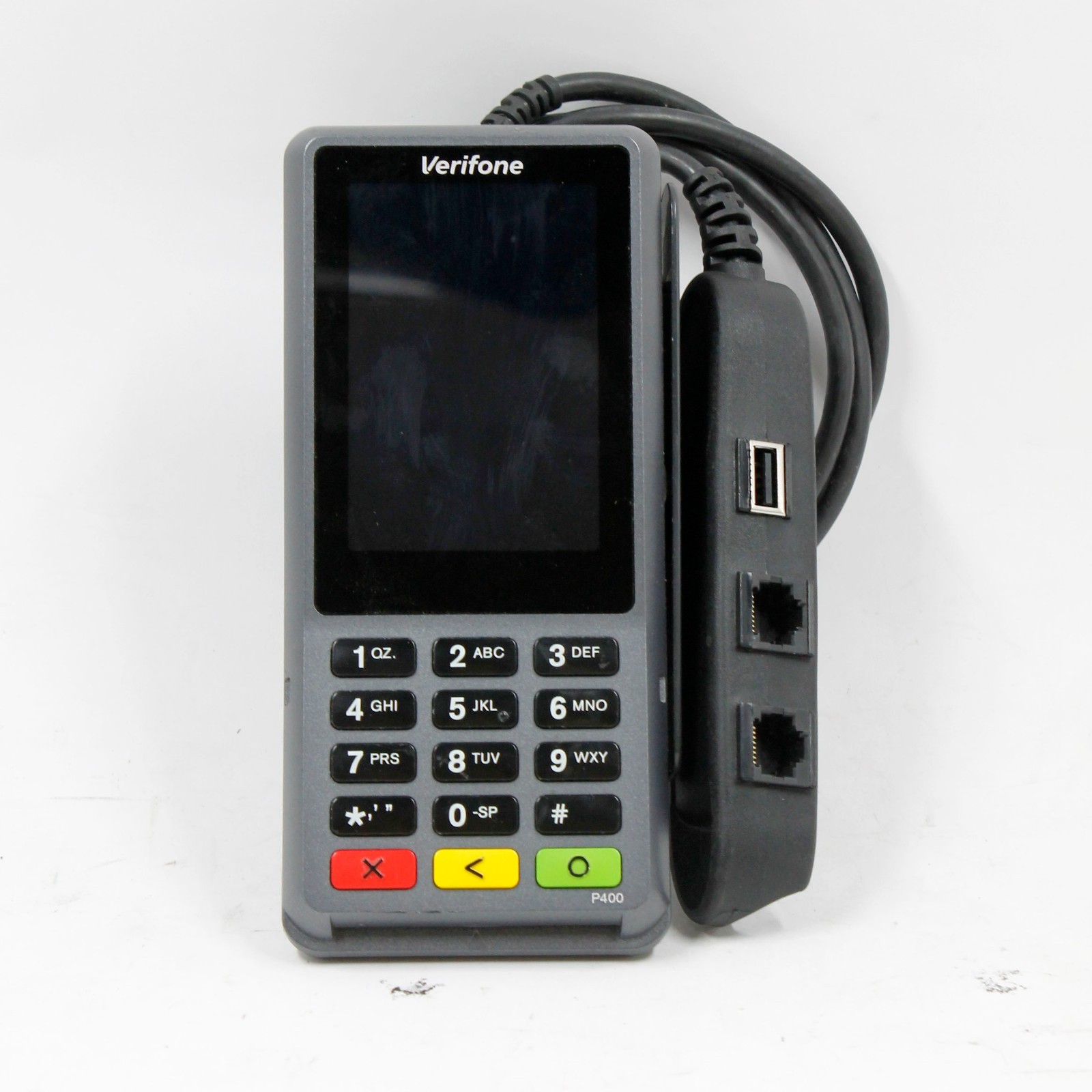 VeriFone P400 Plus Payment Terminal (Pin Pad) PN:M435-003-04-WWB-5 – W/ CHARGER