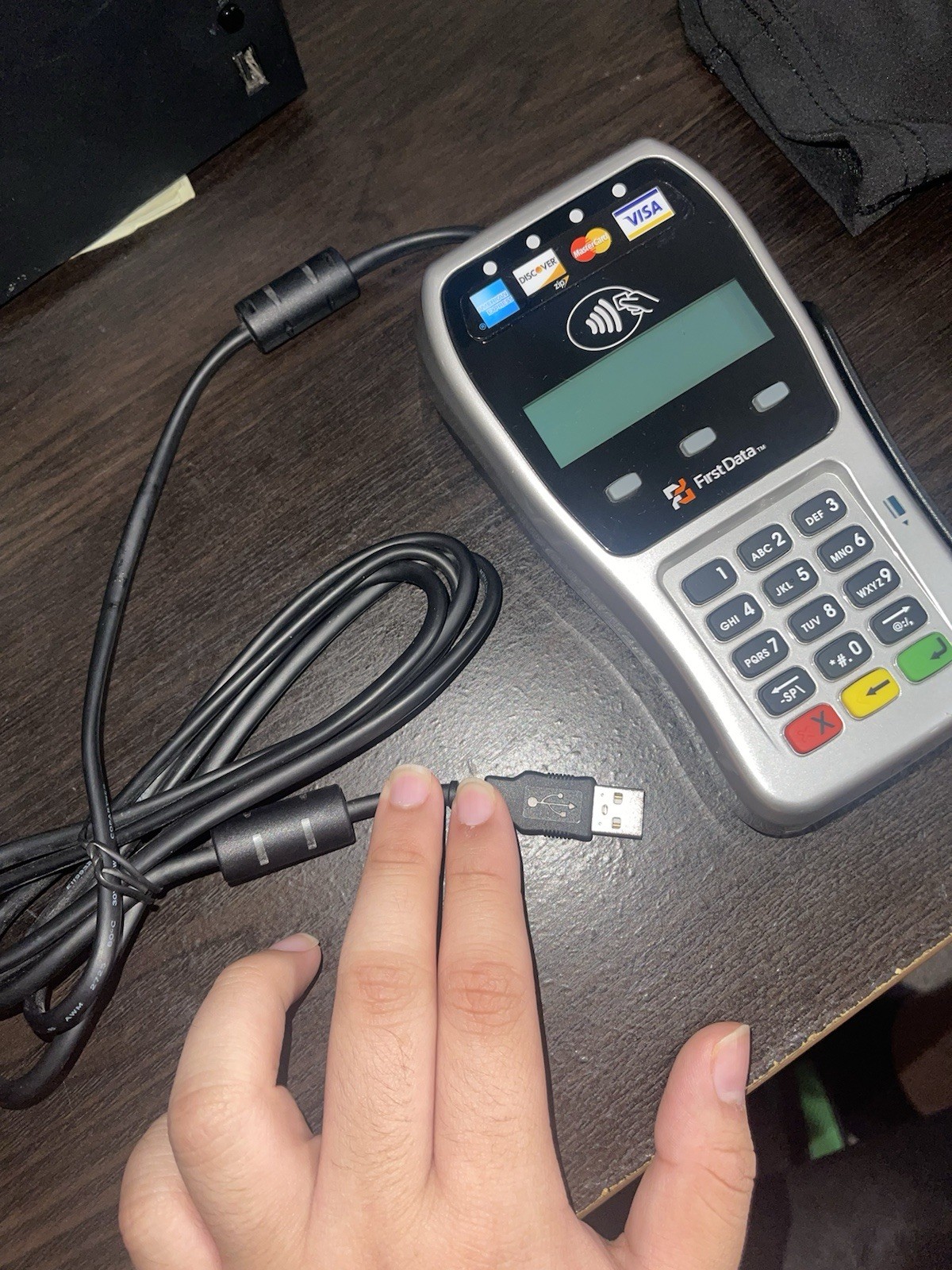 First Data FD35 PIN pad – EMV Ready / ApplePay NFC for FD130 FD130 DUO FD100Ti
