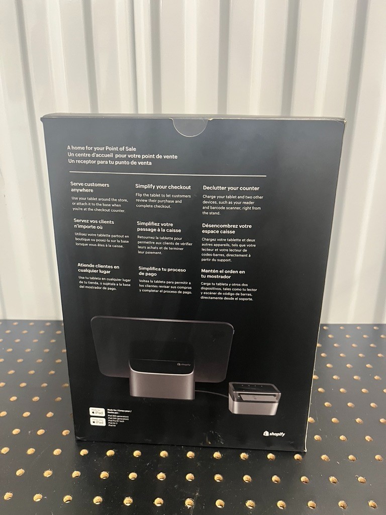 BOX Shopify iPad Retail Stand