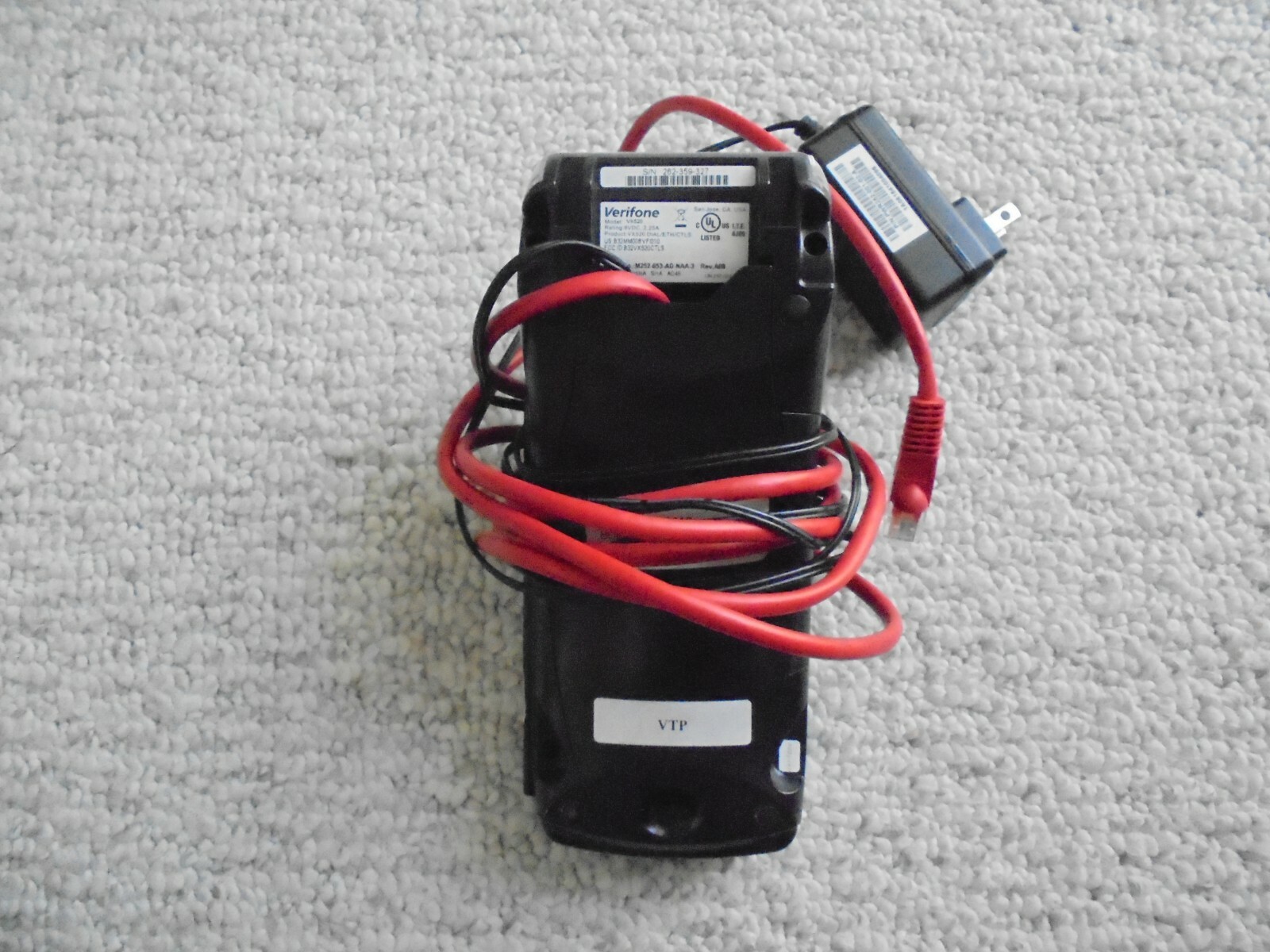 VeriFone VX520 EMV IP used 14 days only Phone,Ethernet and USB connections