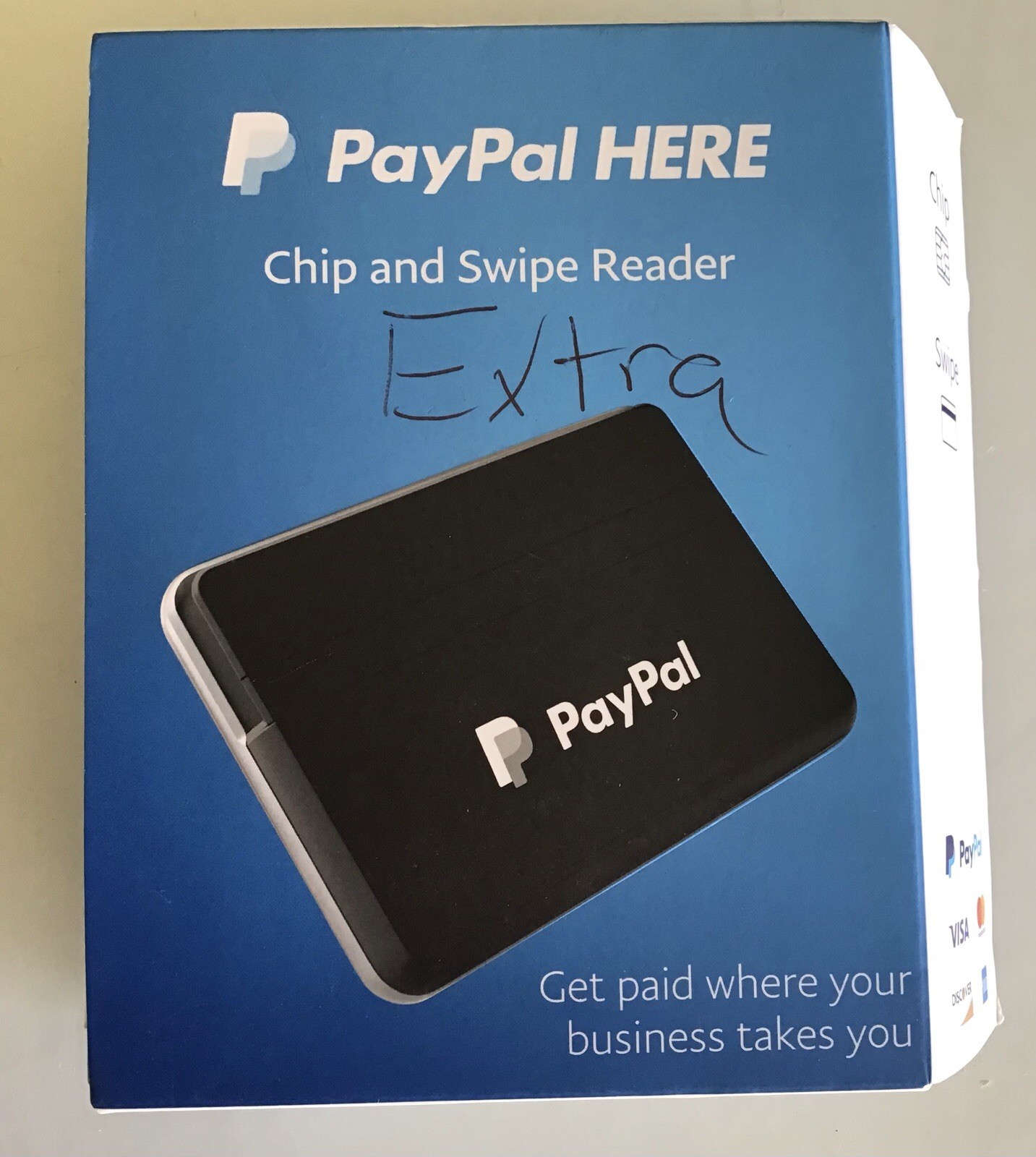PayPal PCSUSDCRT Chip and Swipe Reader – Black