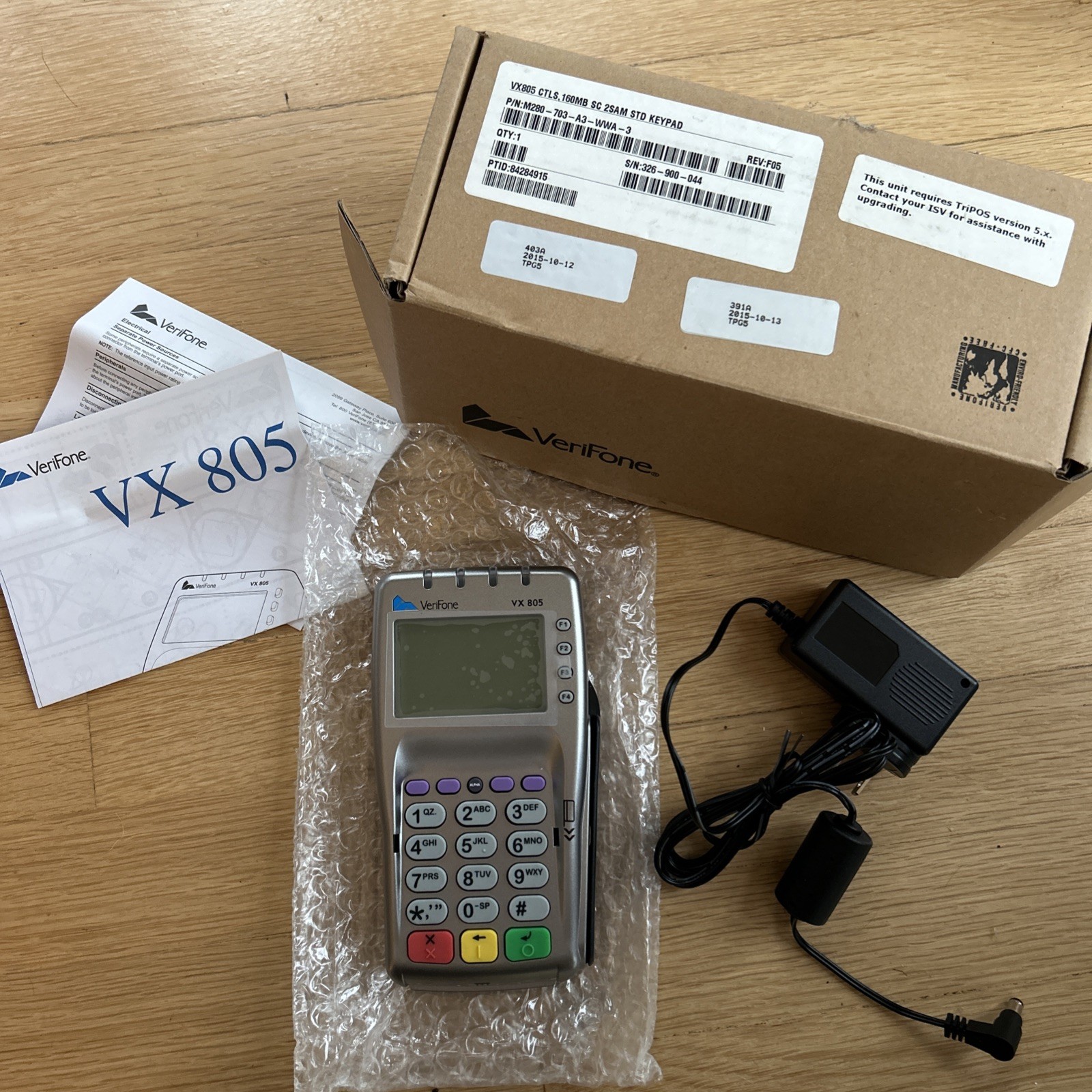 Verifone VX820 KeyPad Payment Terminal M282-703-CD-NAA-3