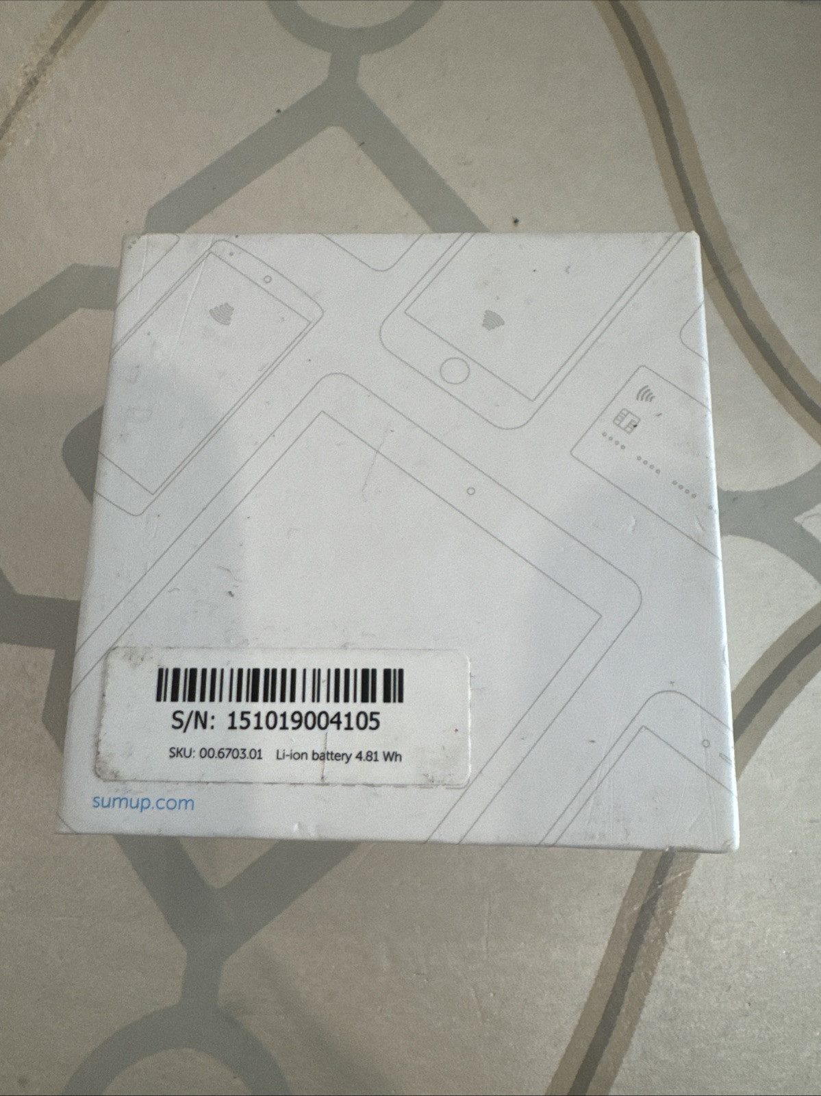 SumUp Card Terminal Reader-Air1E151
