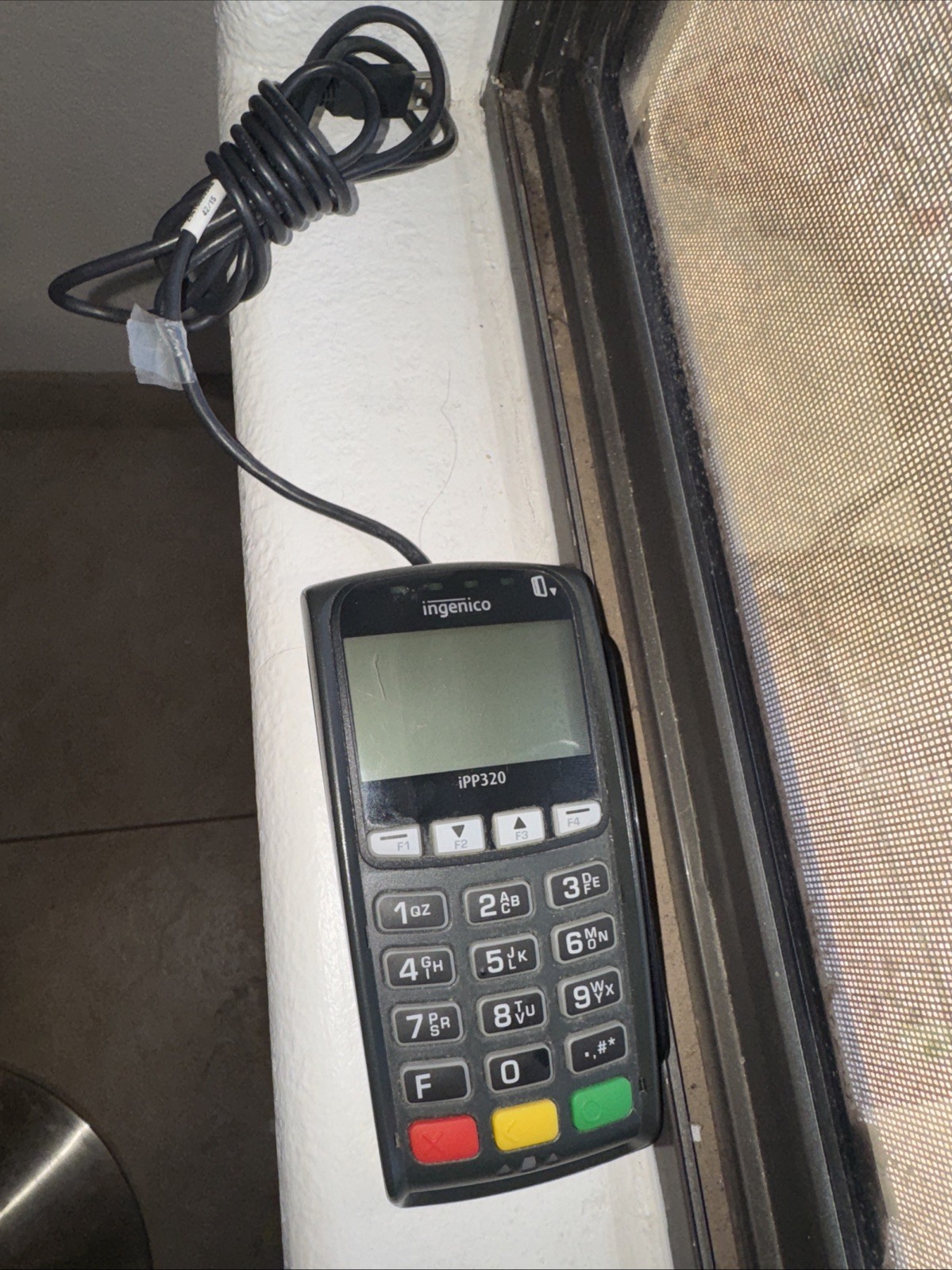 Ingenico IPP320 01T1358A Payment Credit Card Terminal with USB Untested U20