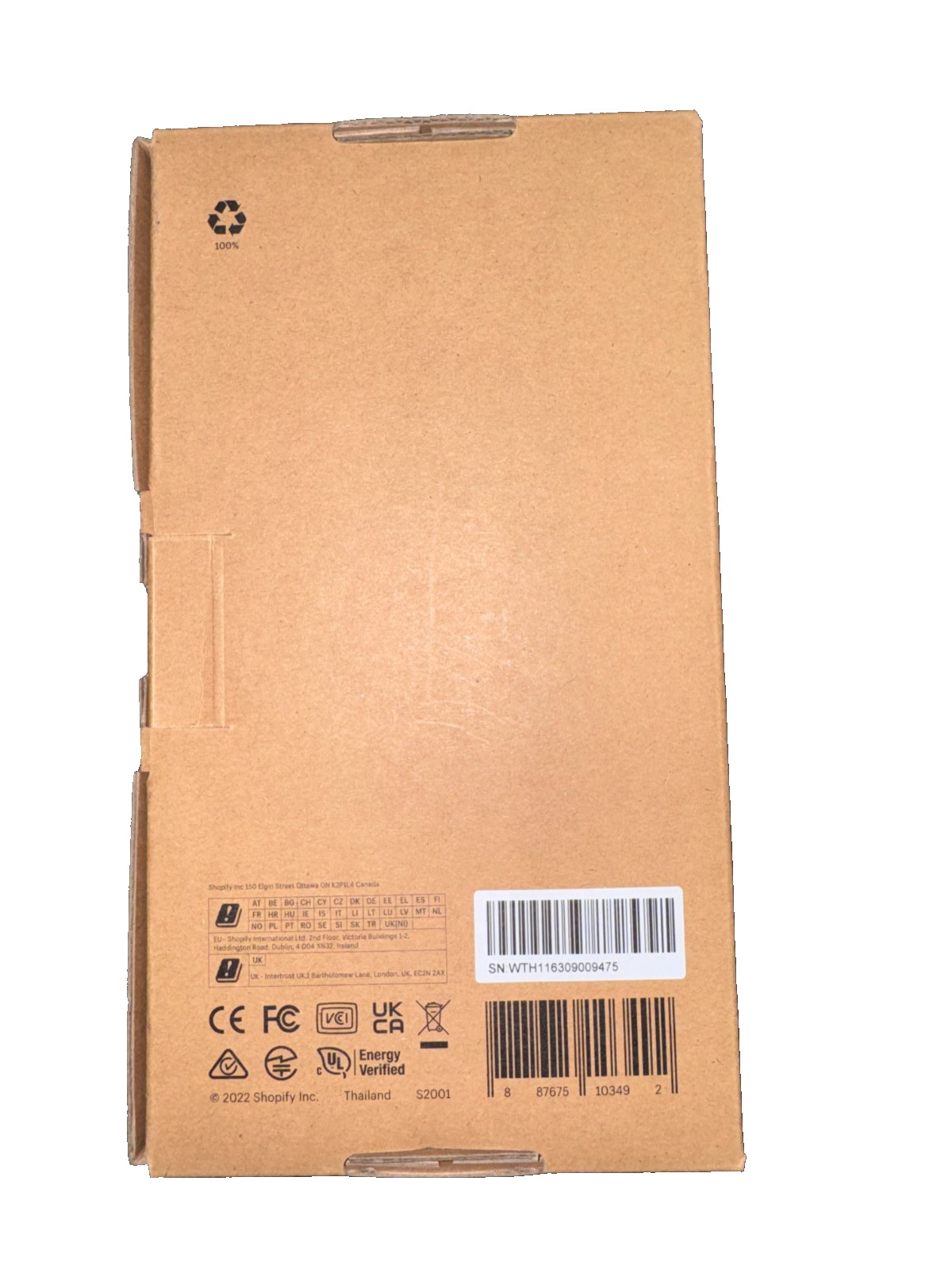 Shopify POS Go S2001 Handheld Card Reader & Scanner (2 available)