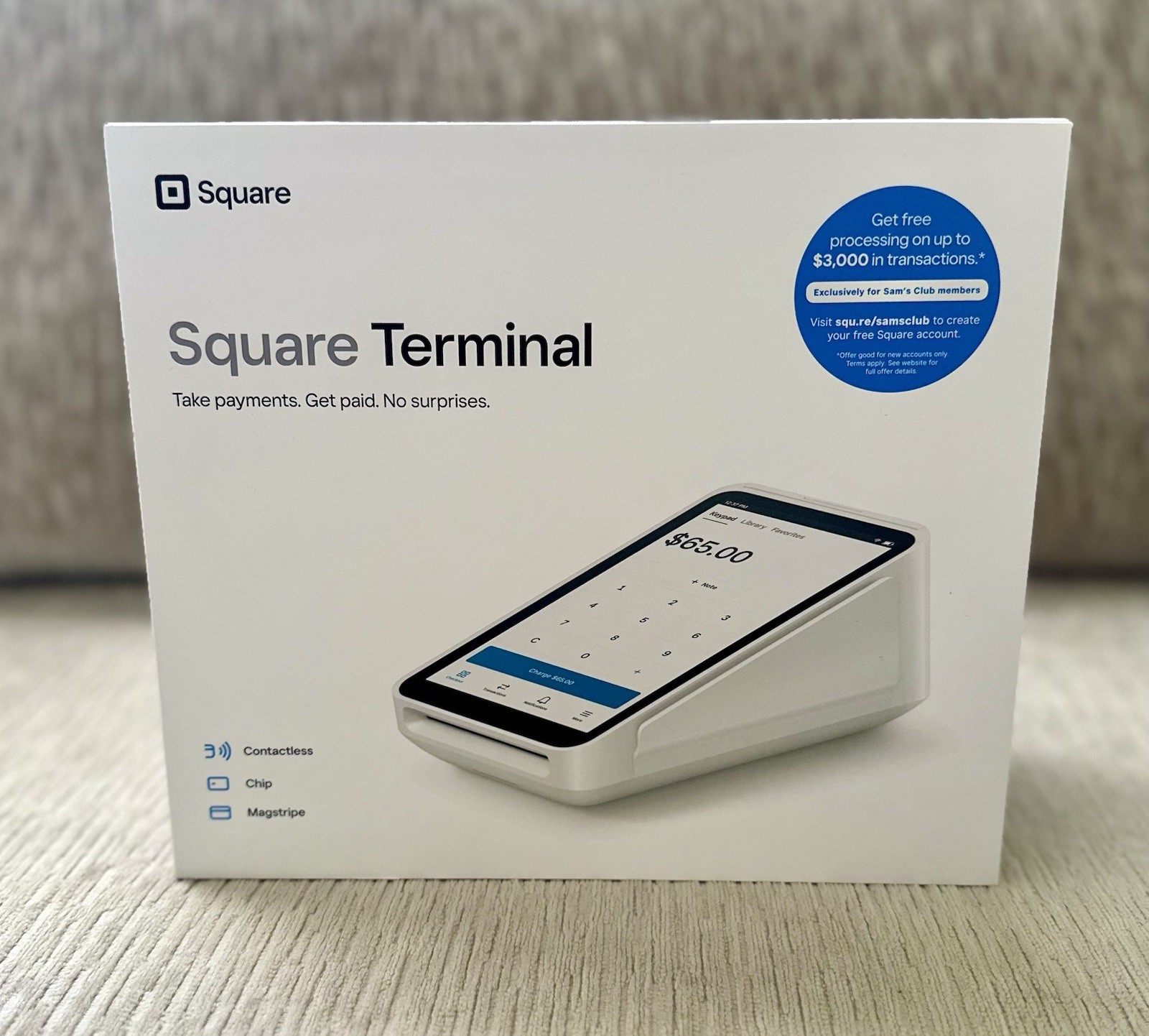 Square Terminal – Credit Card Reader Machine Mobile POS SPD2-01 NEW SEALED FAST