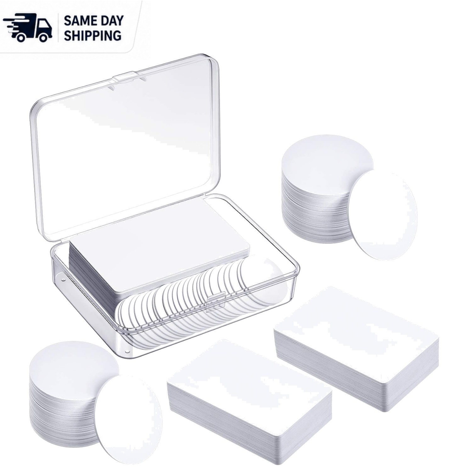 Versatile 50-Pack NFC 215 Blank Cards – Ideal for Gaming & Information Storage