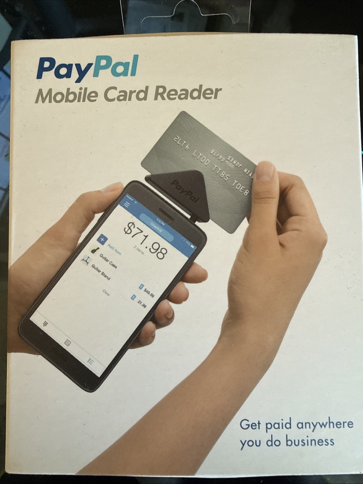PayPal Mobile Phone Card Reader for iPhone, Android, and Windows Devices