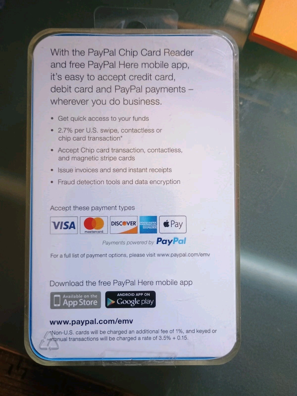 Paypal Chip Card Reader (54