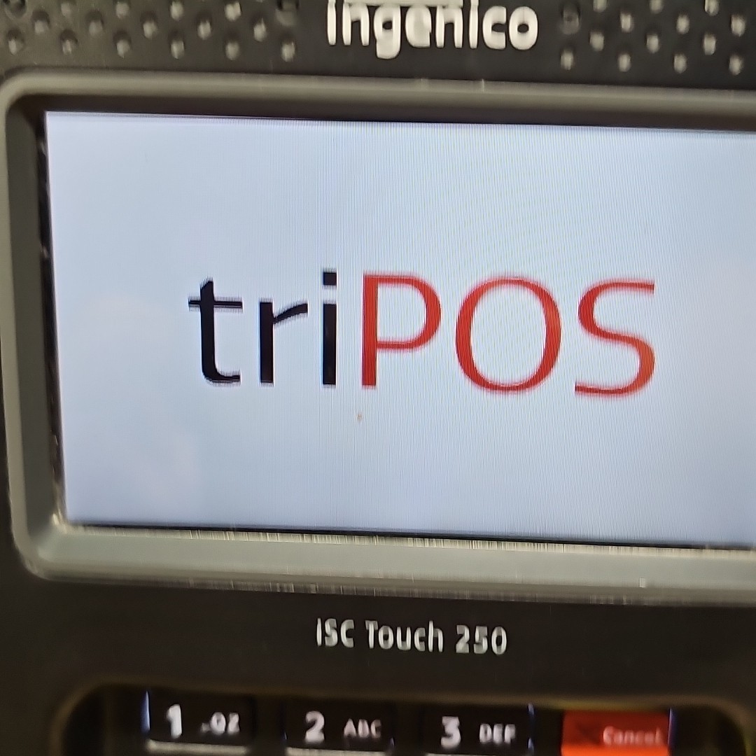 Ingenico iSC Touch 250 Payment Terminal With Stylus /Pen Powers Working