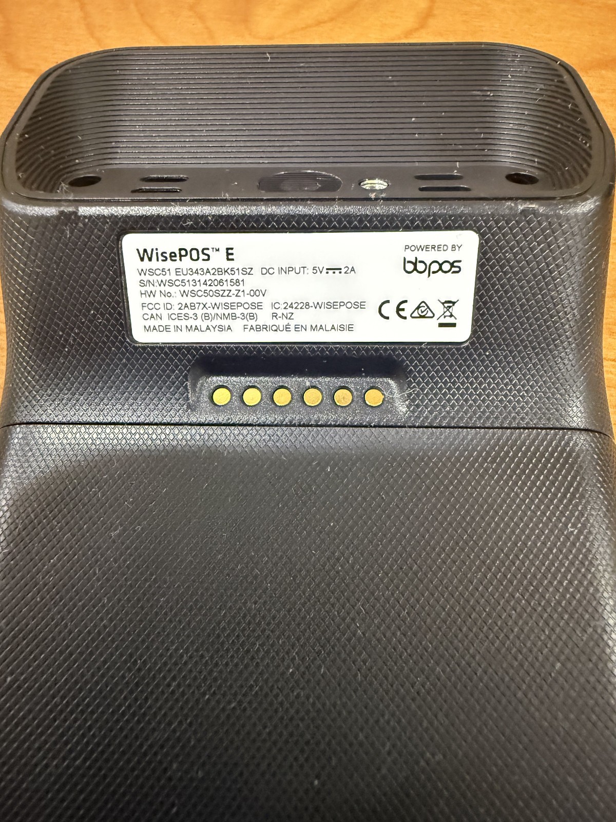 Stripe WisePOS WSC51 E-Card Reader Touchscreen Terminal USED