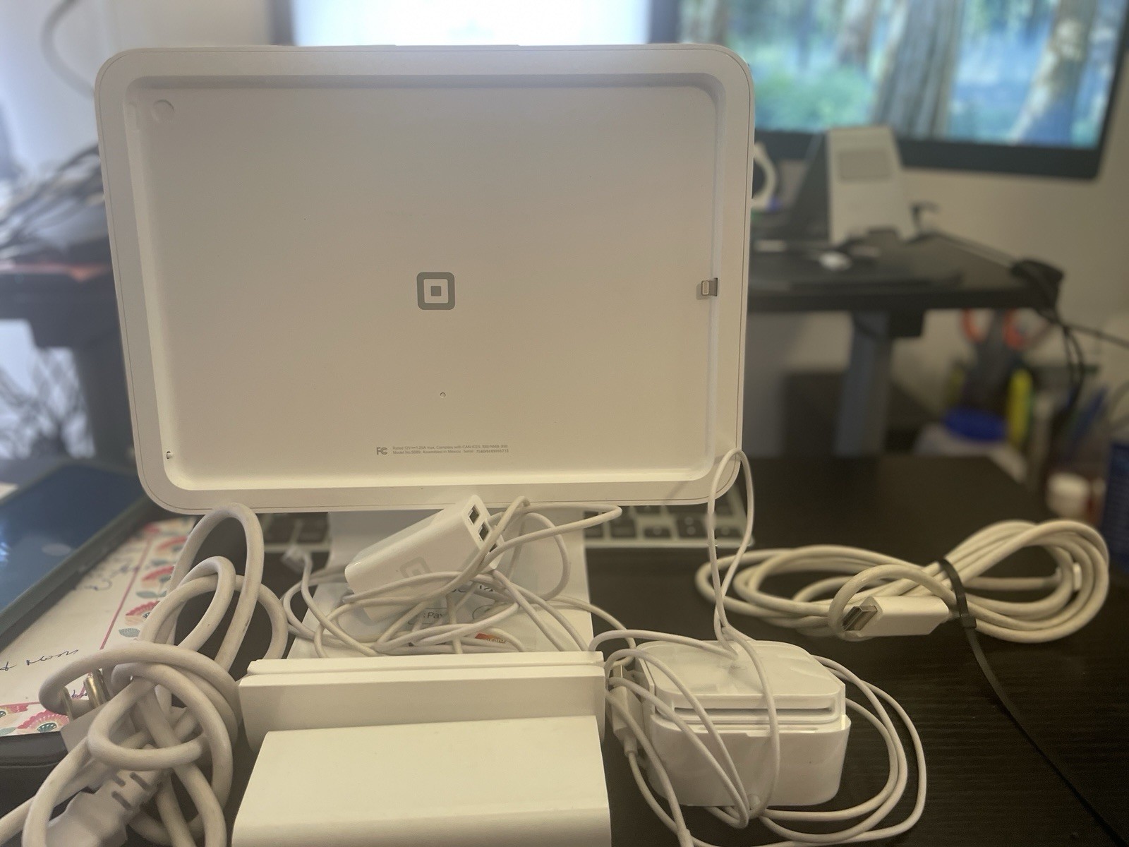 Used Square Register POS System -White (A-SKU-0665)