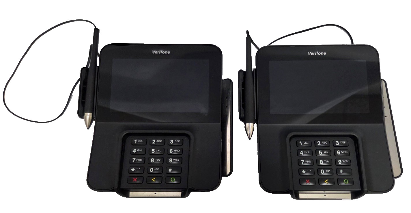 Qty2 Verifone VF Engage M400 WIFI/BT, FDMS NCR Epsilon Encryption
