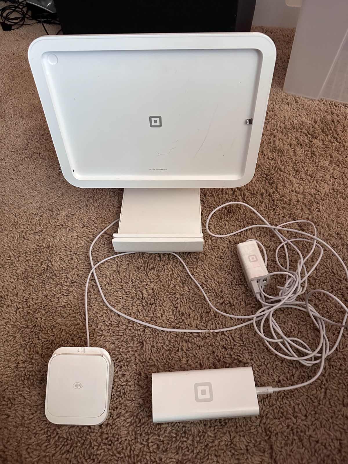 Square Stand S142 POS Kit for 10.2/10.5 iPad + Reader Dock Hub Power
