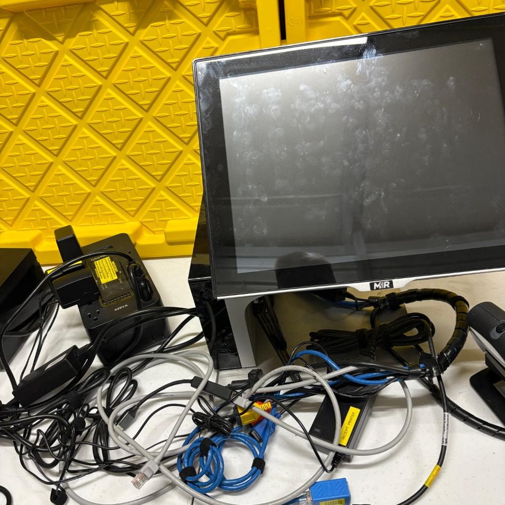 M&R POS Terminal System Bundle PAX S300 PIN Pad Honeywell Scanner Printer Cables