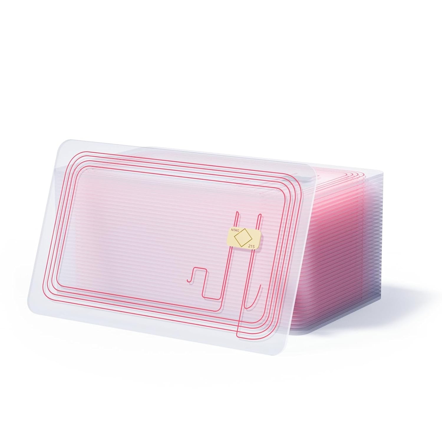 Rewritable Ntag 215 NFC Tags 10pcs Clear NFC Cards Transponder Rewritable NFC