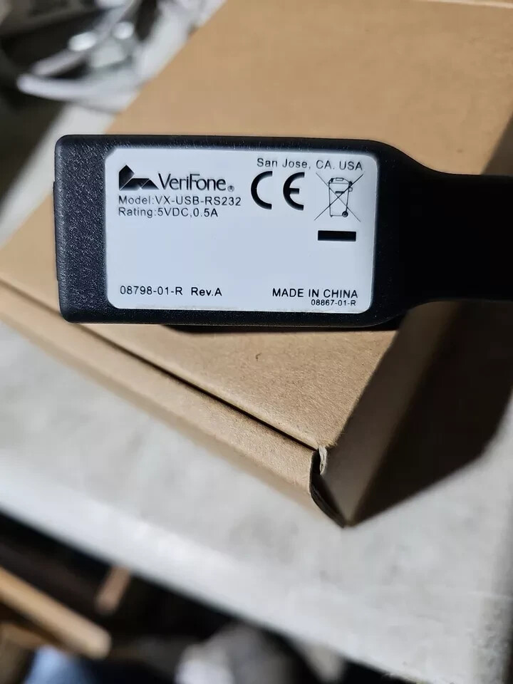 Vx520 to VX810/VX820 USB TO RS232 cable 08798-01-R