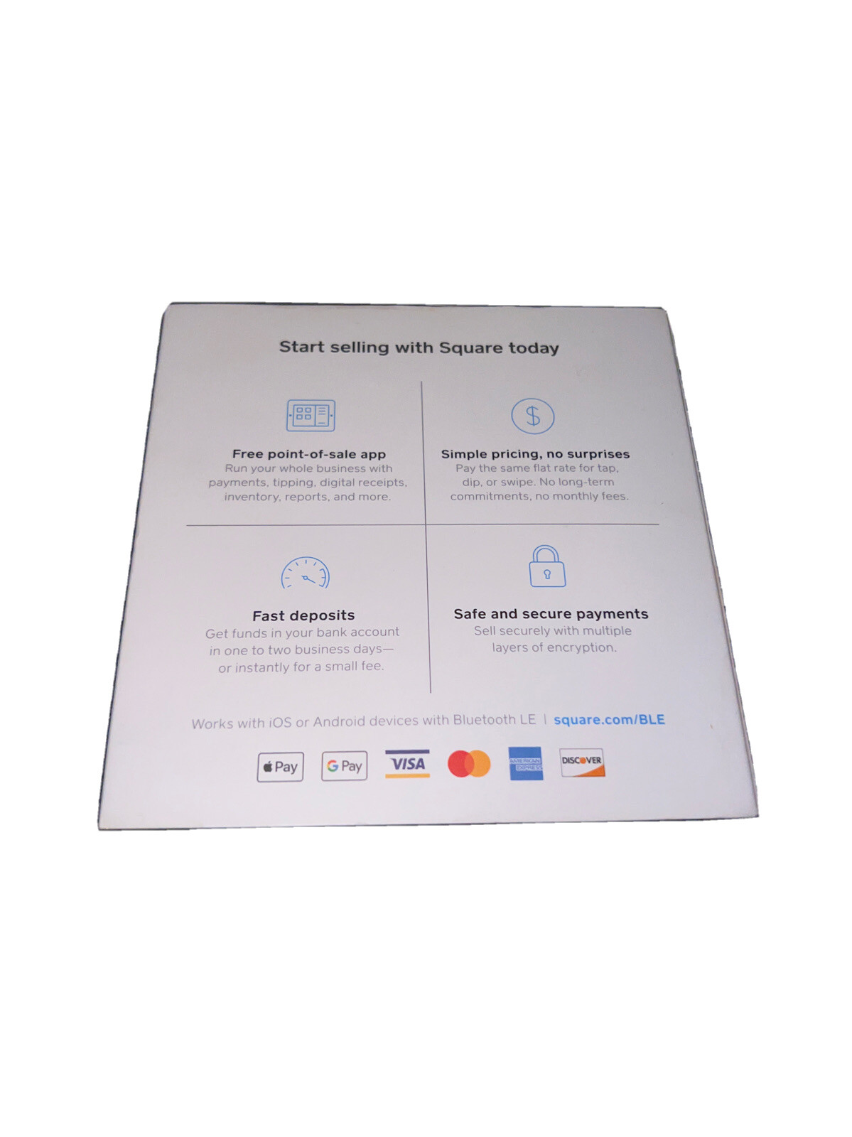 Square A-SKU-0485 Credit Card Reader