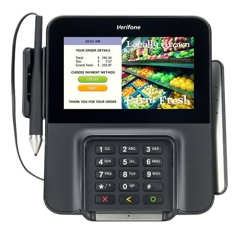 Verifone M400 5-Inch FWVGA POS Credit Card Terminal with Wi-Fi M445-403-01-WWA-5