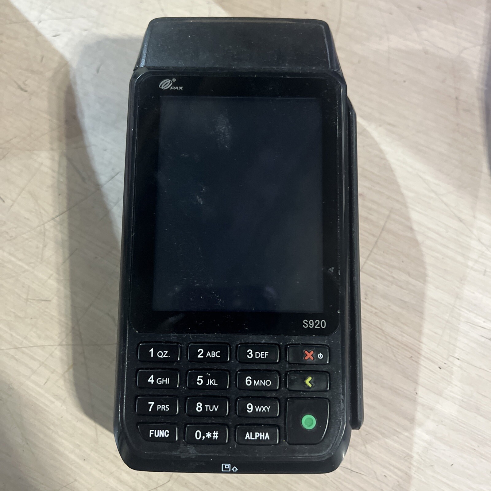 X12 PAX S920 MOBILE CREDIT CARD TERMINAL BLUETOOTH WIRELESS
