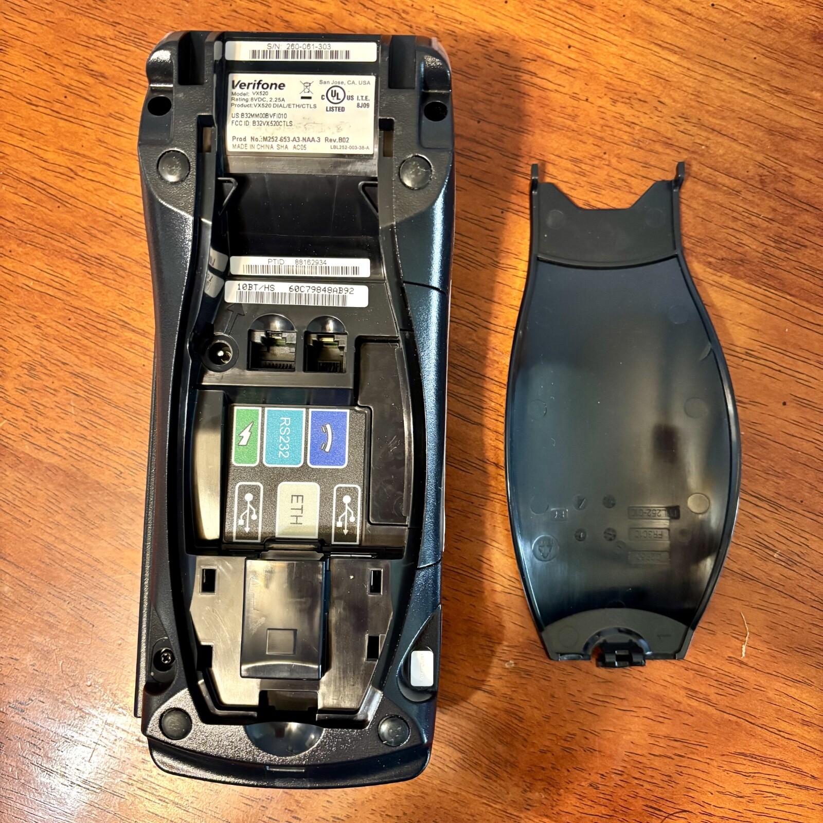 Verifone VX520 VX 520 Credit Card Machine Terminal Reader – Works
