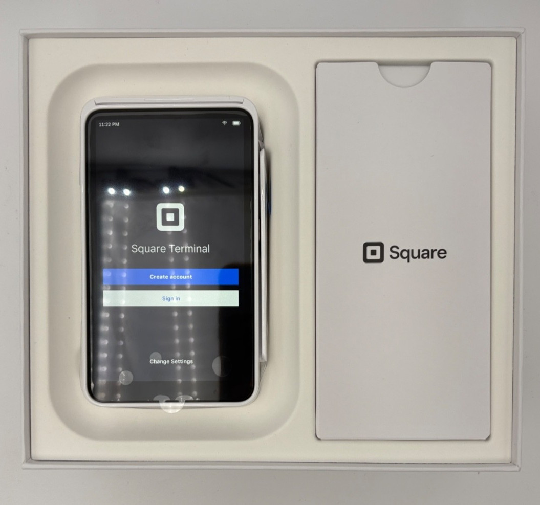 Square Terminal Credit Card Machine – Used in Box SPD2-01