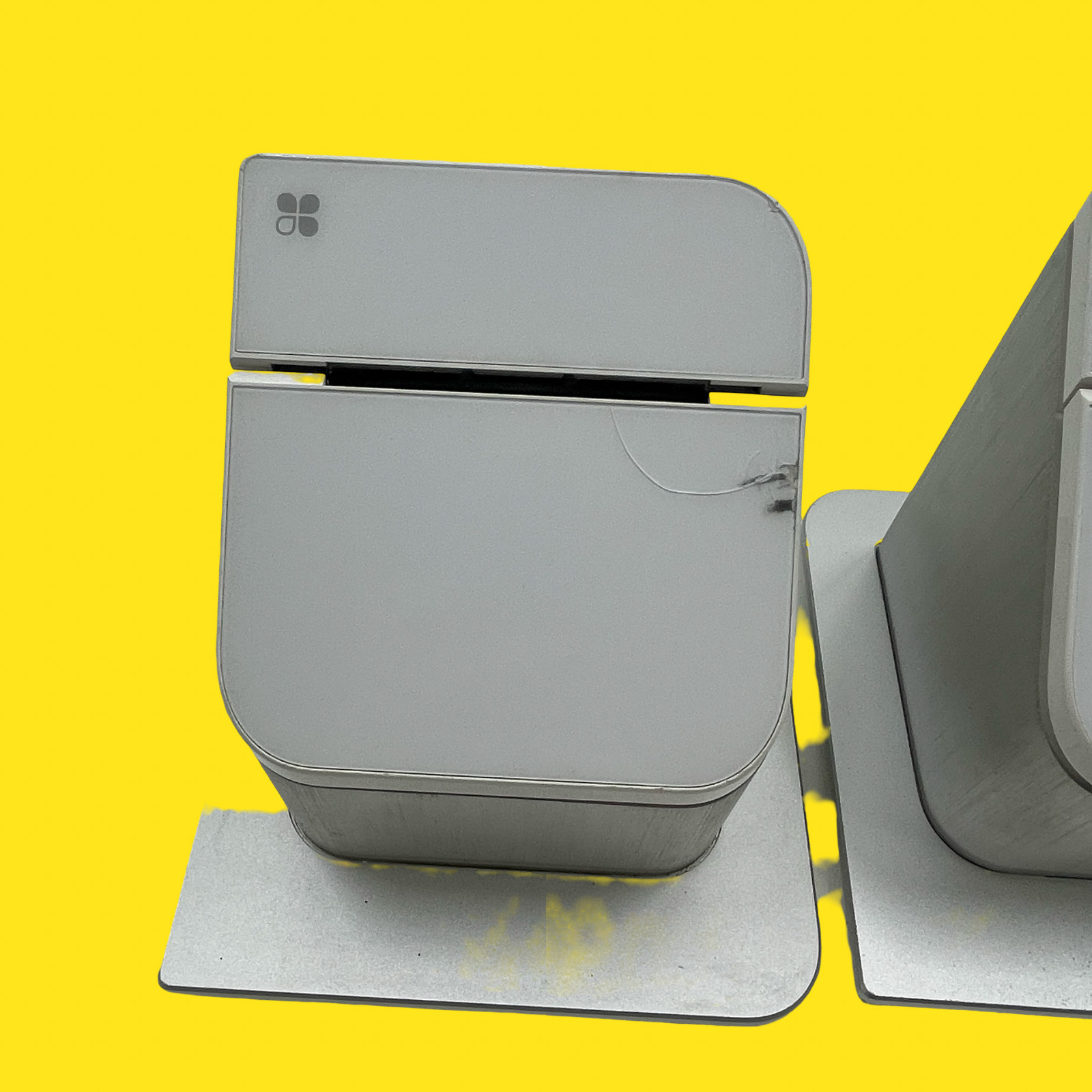 LOT OF 2 Clover Station 1.0 – P100 Printer White #5194 z38/17 (AD)