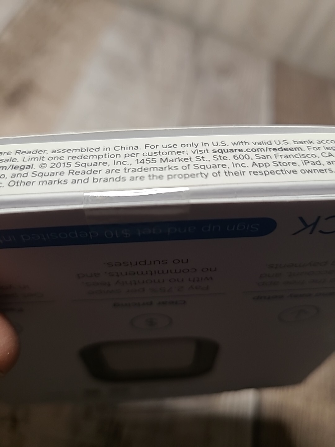 Square Credit Card Reader for iPhone, iPad and Android