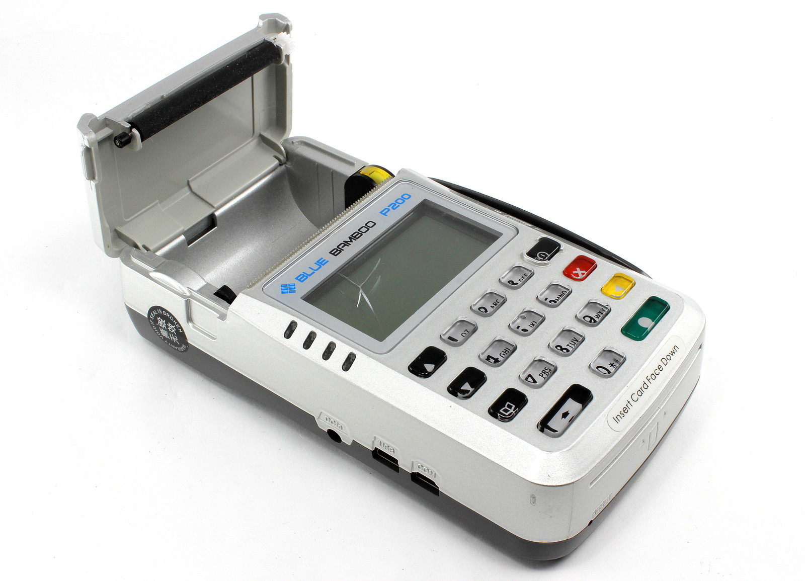 Blue Bamboo P200 PocketPOS Wireless POS Bluetooth Credit Card Reader and Printer