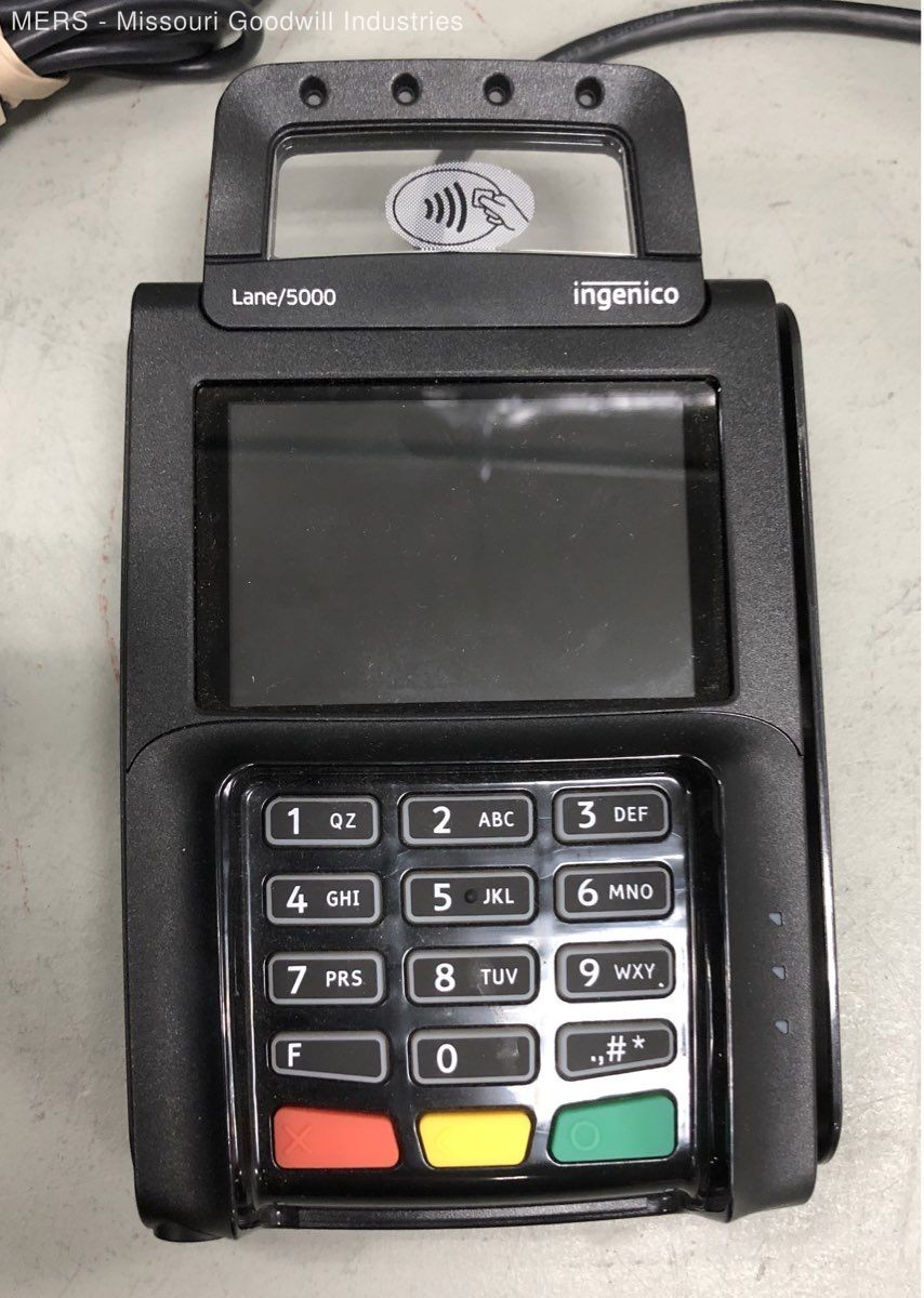 Ingenico iPP350 & Lane/5000 Payment Terminals 2 Piece Lot Untested